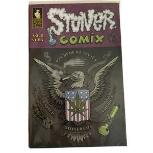 Stoner Comix Golden Frog Press United Stoners of America Rare Collectible